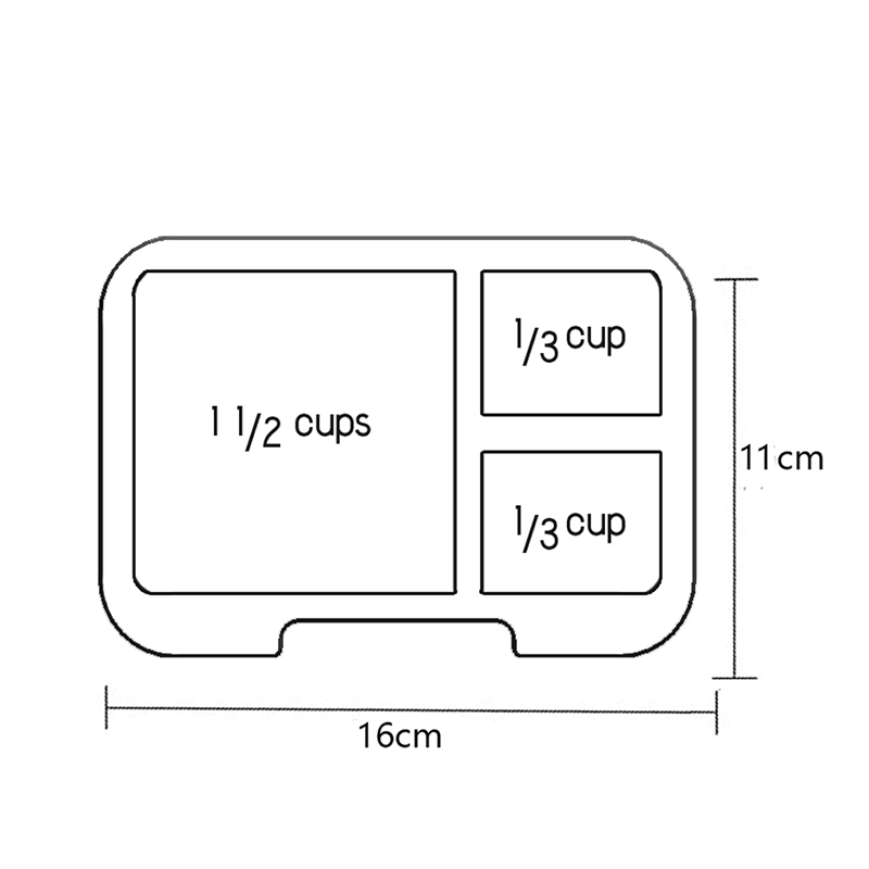 MunchBox Munchi Snack: Pink Marshmallow + Extra Tray Bento Box by MunchBox | Cute Kid Stuff