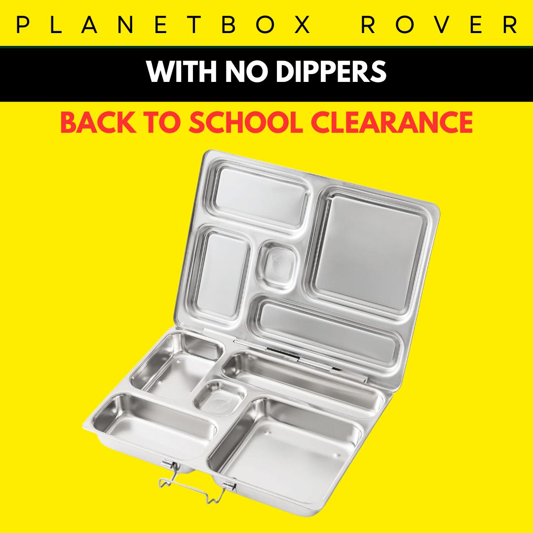 PlanetBox Stainless Steel Bento Box: Rover (No Dippers)