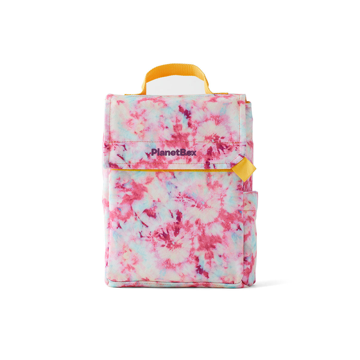 PlanetBox Lunch Sack: Blossom Tie Dye Lunch Bag by PlanetBox | Cute Kid Stuff