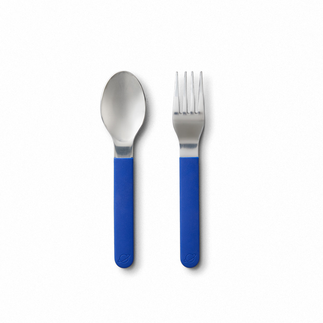 Planetbox Magnetic Utensils: Navy Blue Cutlery by PlanetBox | Cute Kid Stuff
