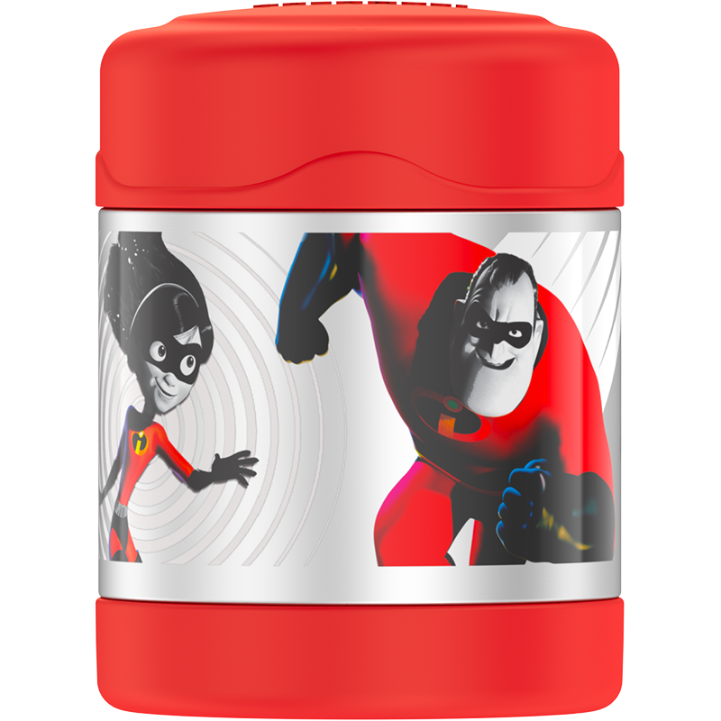 Thermos 10oz FUNtainer Food Jar: Incredibles 2 Thermal Food Jar by Thermos | Cute Kid Stuff