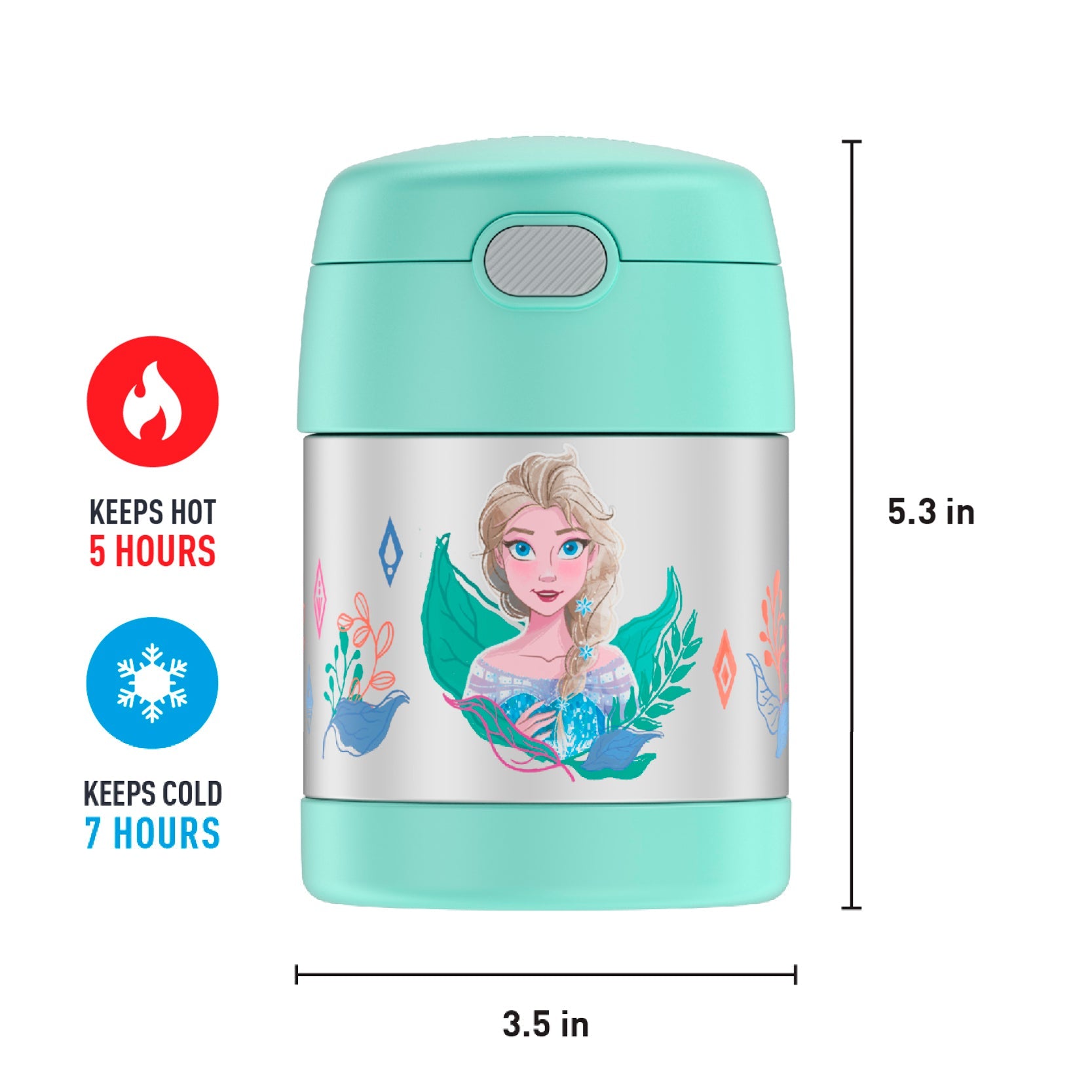Thermos 10 oz. Kid's Funtainer Vacuum Insulated Stainless Steel Food Jar Baby Shark