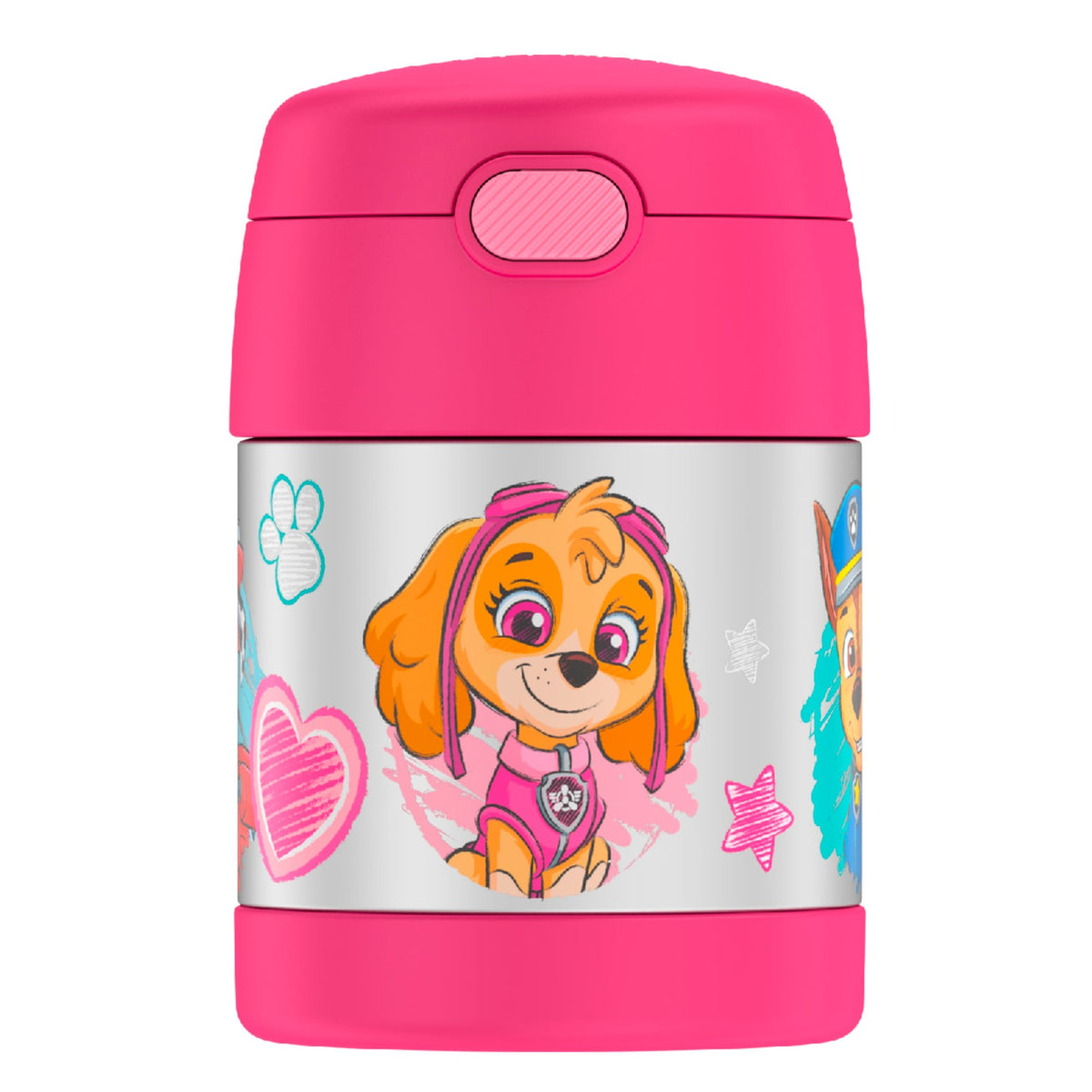 Thermos 10oz FUNtainer Food Jar with Spoon Paw Patrol Hearts