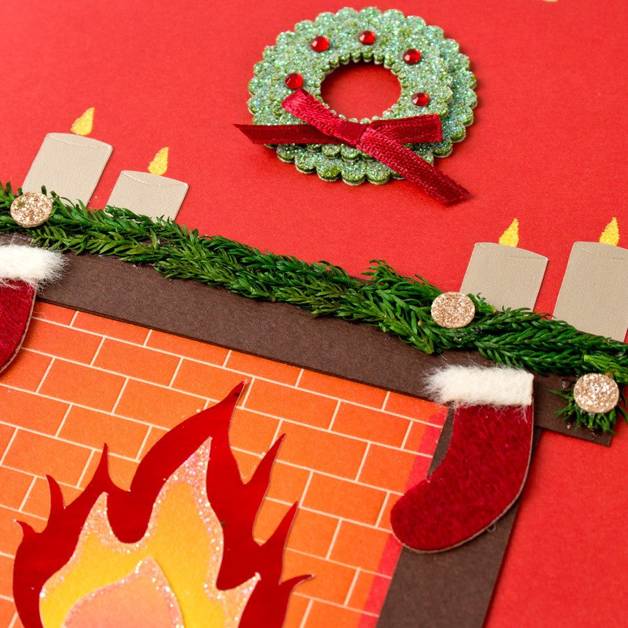 Toasty Fireplace (For Wife): PAPYRUS Greeting Card Greeting Cards by Papyrus | Cute Kid Stuff