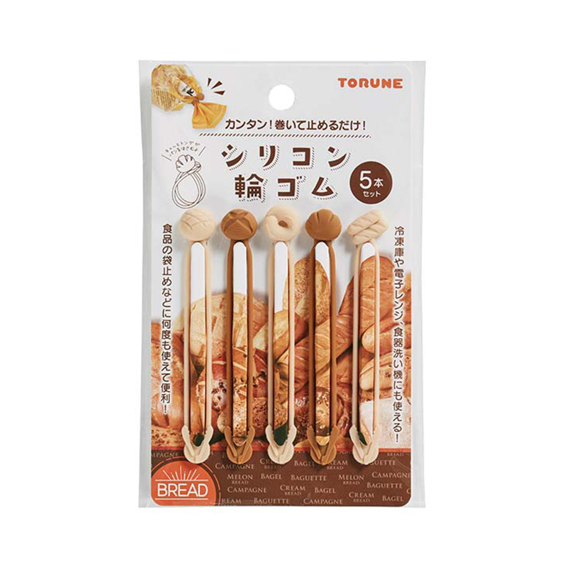 Torune Bread Silicone Band Set Bento Accessories by Torune | Cute Kid Stuff