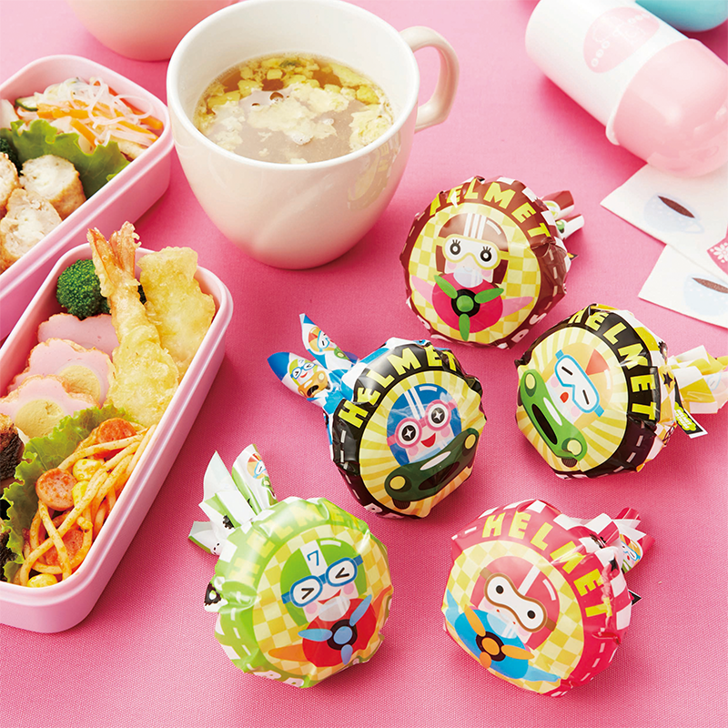 Torune Rice Wrapper: Helmet Brothers Bento Accessories by Torune | Cute Kid Stuff