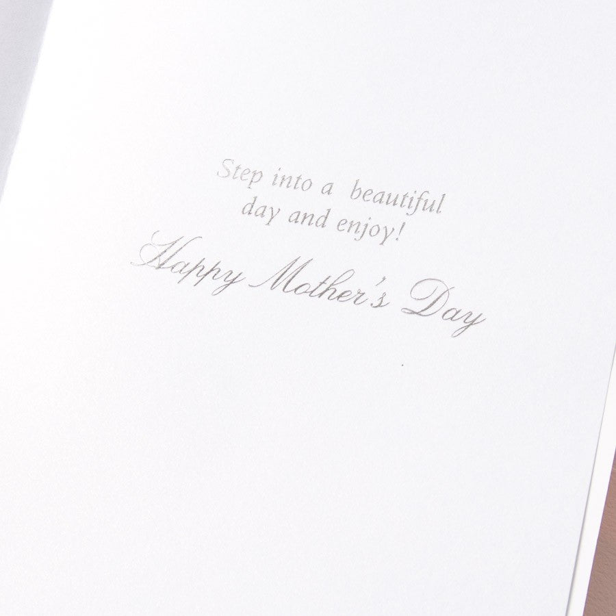 PAPYRUS Pink & Black Slippers Mother's Day Card | CuteKidStuff.com