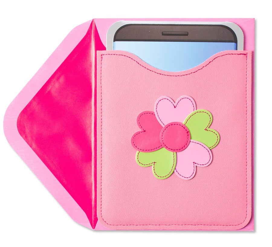 PAPYRUS Cell Phone with Case Mother's Day Card | CuteKidStuff.com