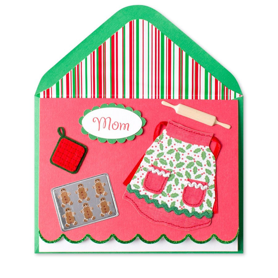 Holiday Apron (For Mom): PAPYRUS Greeting Card | CuteKidStuff.com