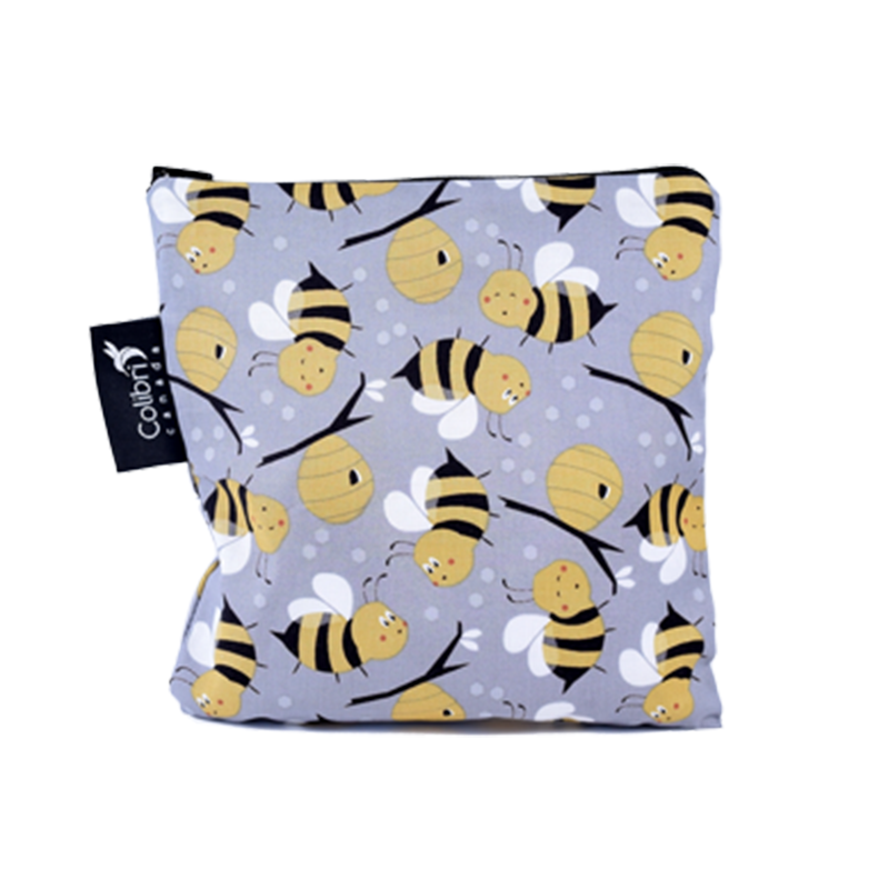 Colibri Large Reusable Snack Bag - Bumble Bee