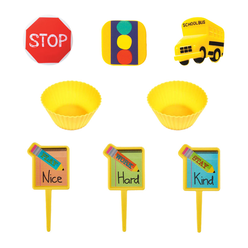 CKS Back to School Bundle (Silicone Cups, Rings & Picks, 8Pk)