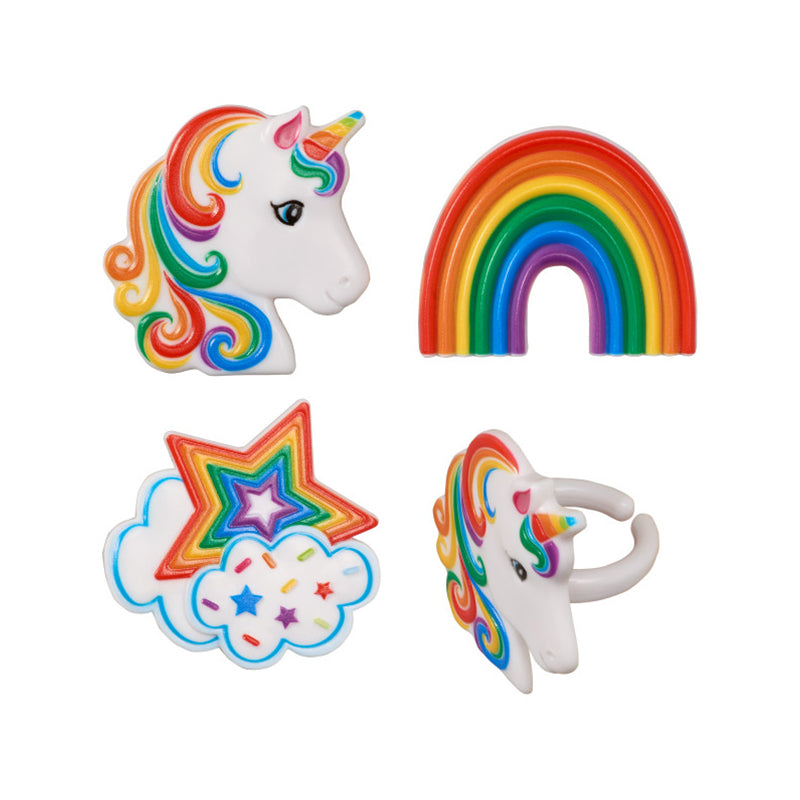 CKS Rainbow Bundle (Silicone Cups &amp; Rings, 6Pk)