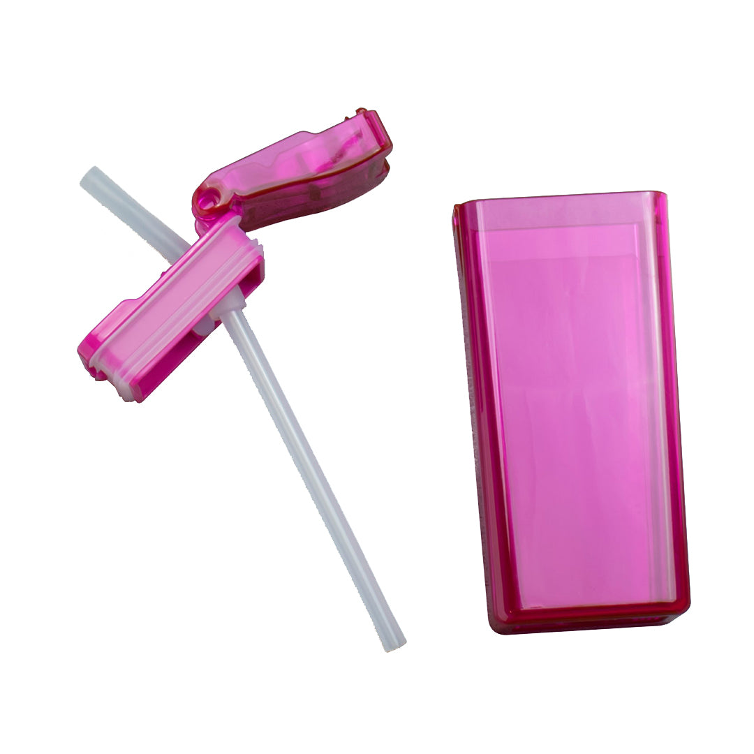 Drink-in-the-Box 12oz Reusable Drink Box (V3): Pink