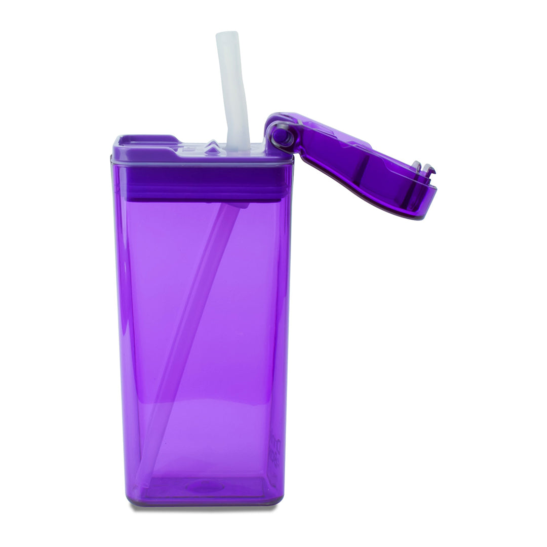 Drink-in-the-Box 12oz Reusable Drink Box (V3): Purple