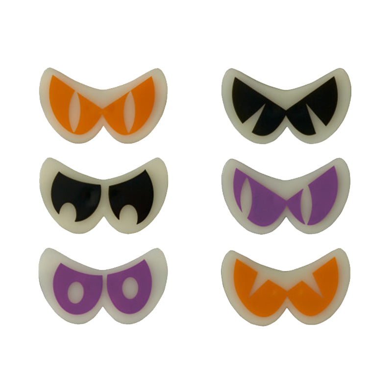 Decopac Glow-in-the-Dark Eyes (Rings, 6Pk)