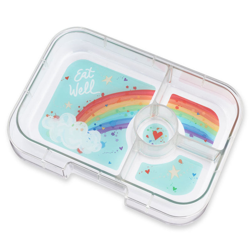 Yumbox Panino: Eighties Aqua (Rainbow Tray, 4 Compartments)