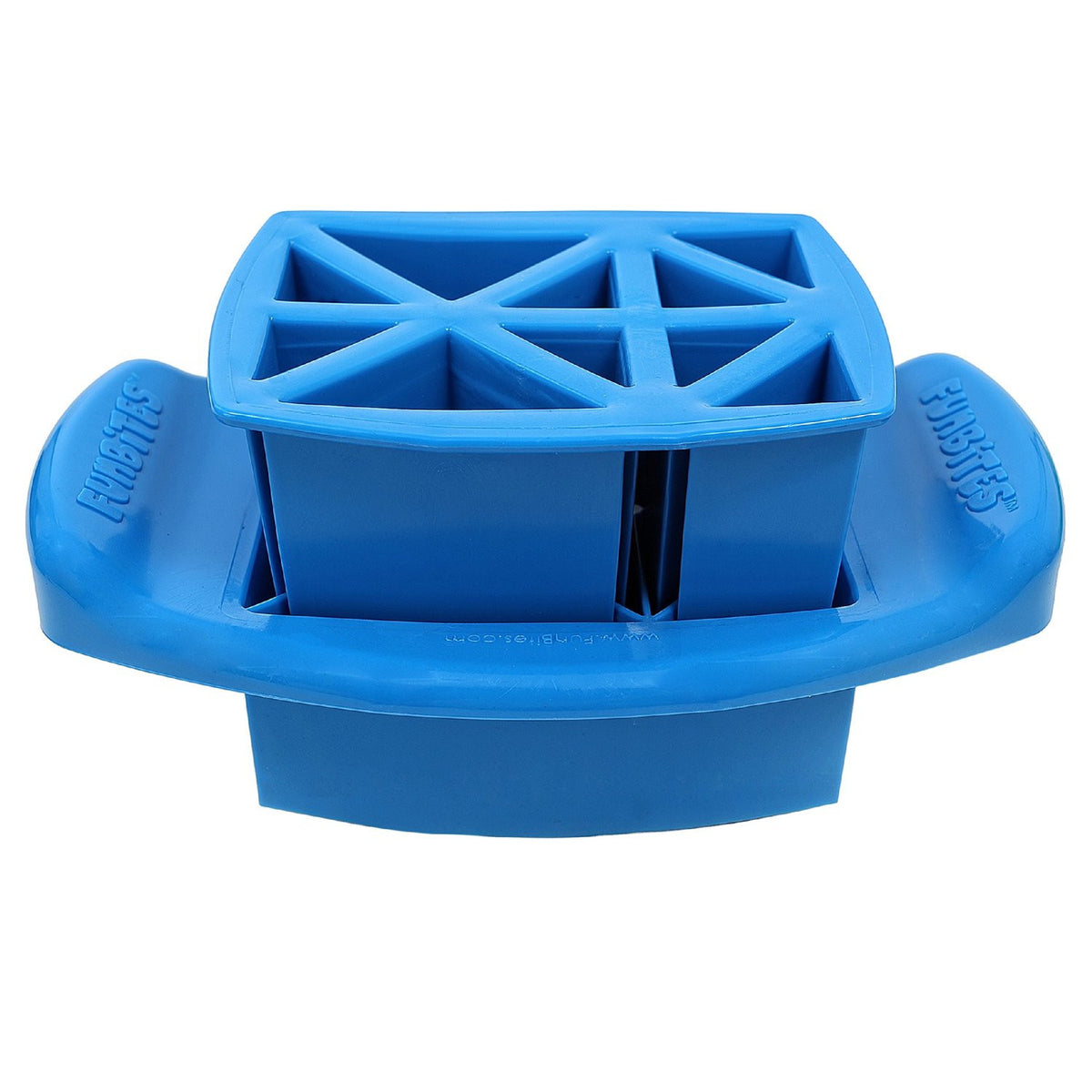 FunBites TRIANGLES Food Cutter - Blue