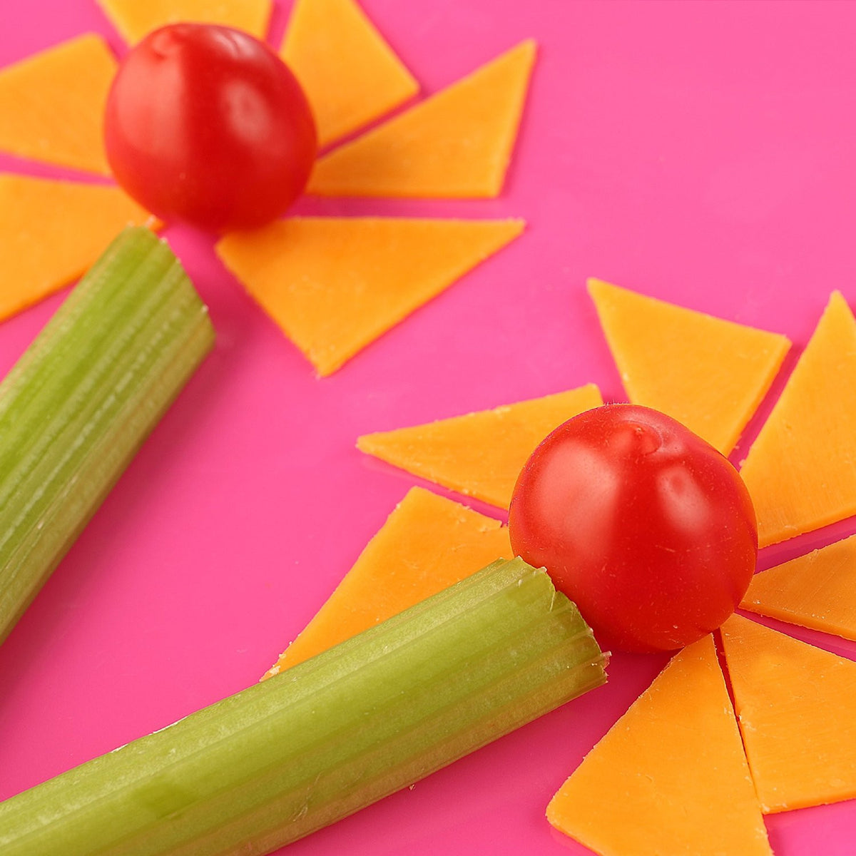 FunBites TRIANGLES Food Cutter - Blue