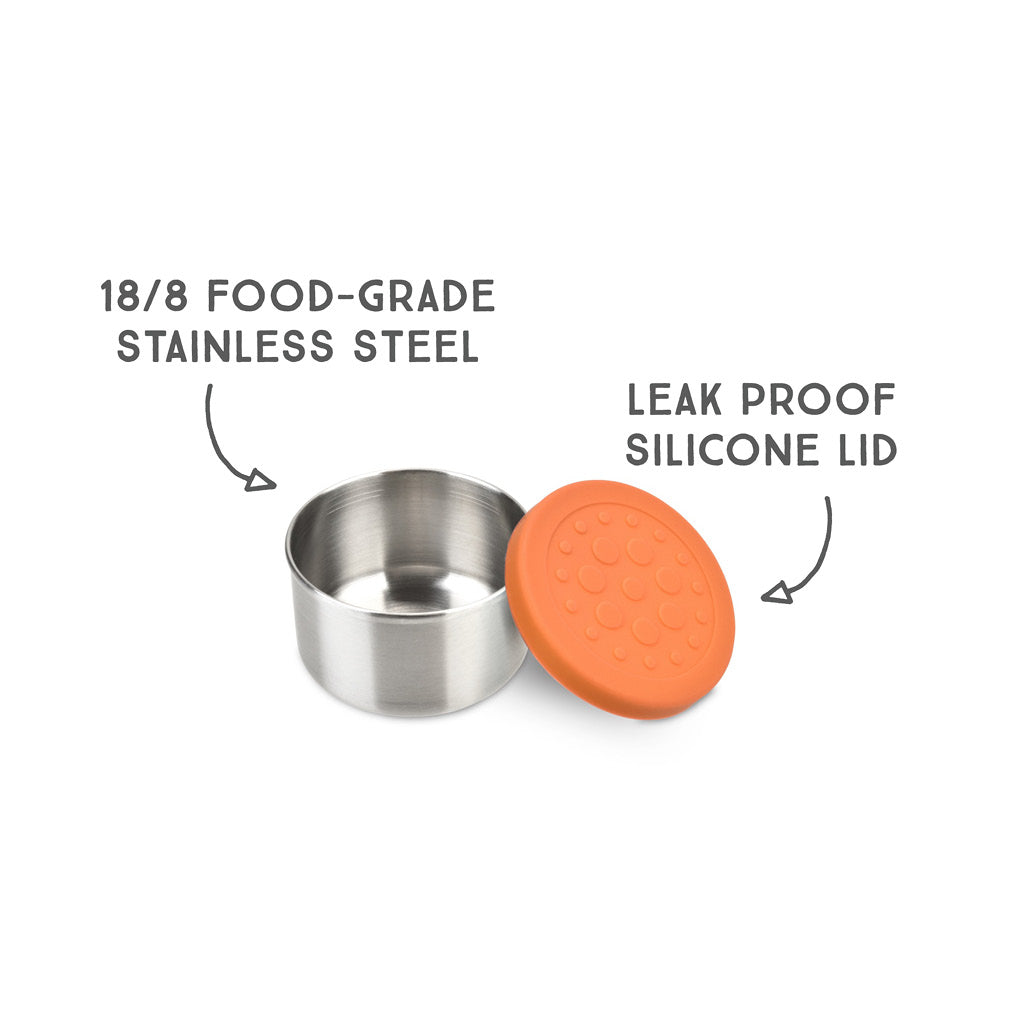 LunchBots 1.5oz Dips (3-Pack): Orange