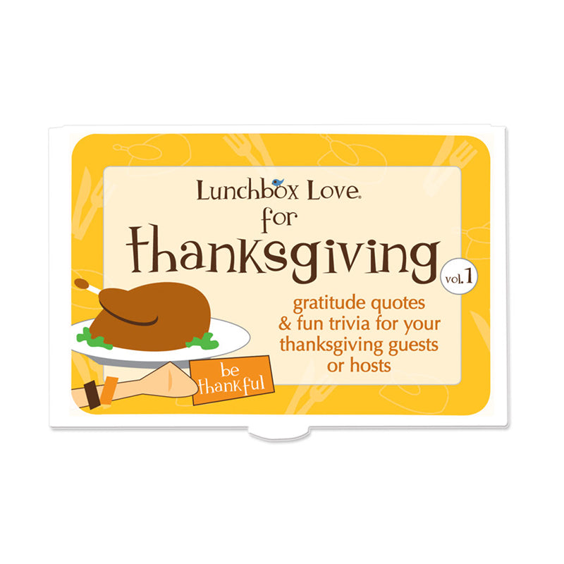 Lunchbox Love® ForHolidays: Thanksgiving Volume 1