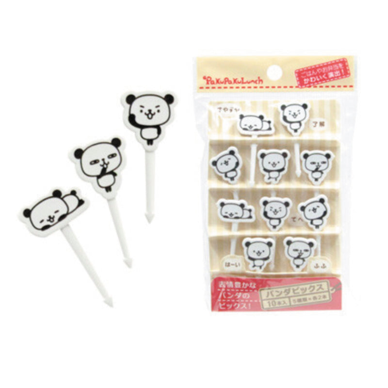 Nippan Panda Bear Food Picks