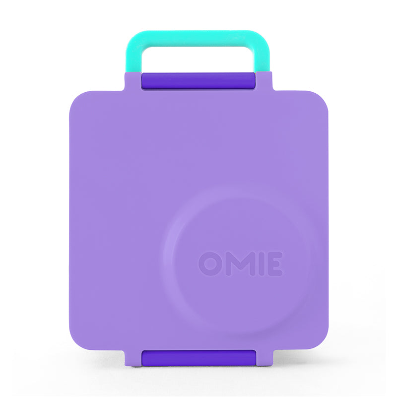 OmieLIfe OmieBox Hot & Cold Insulated Bento Lunch Box (V2) - Purple Plum