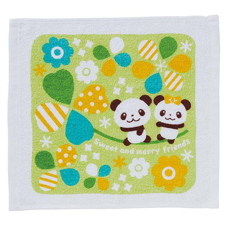 Torune Run-Run Panda Lucky Clover Towel &amp; Case Set