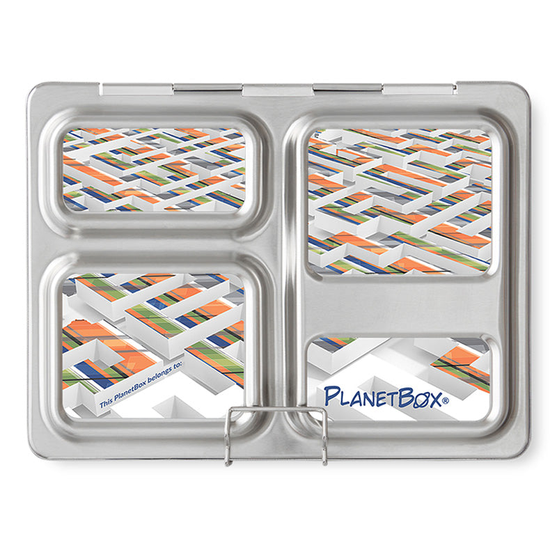 Magnet Set for PlanetBox Launch: Rad Plaid