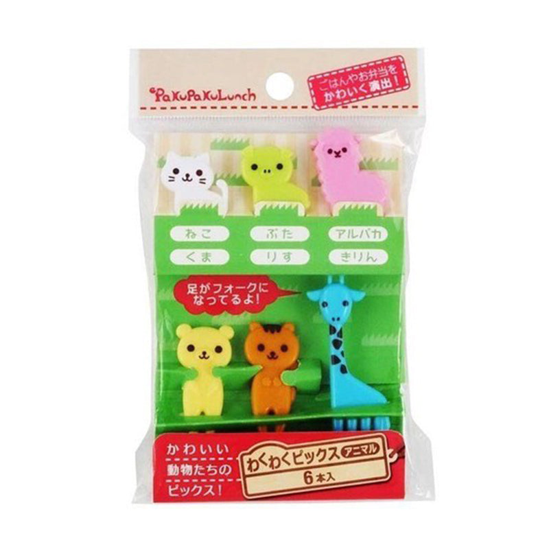 PakuPakuLunch Animal Food Forks