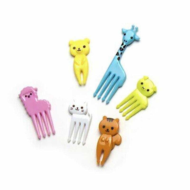 PakuPakuLunch Animal Food Forks