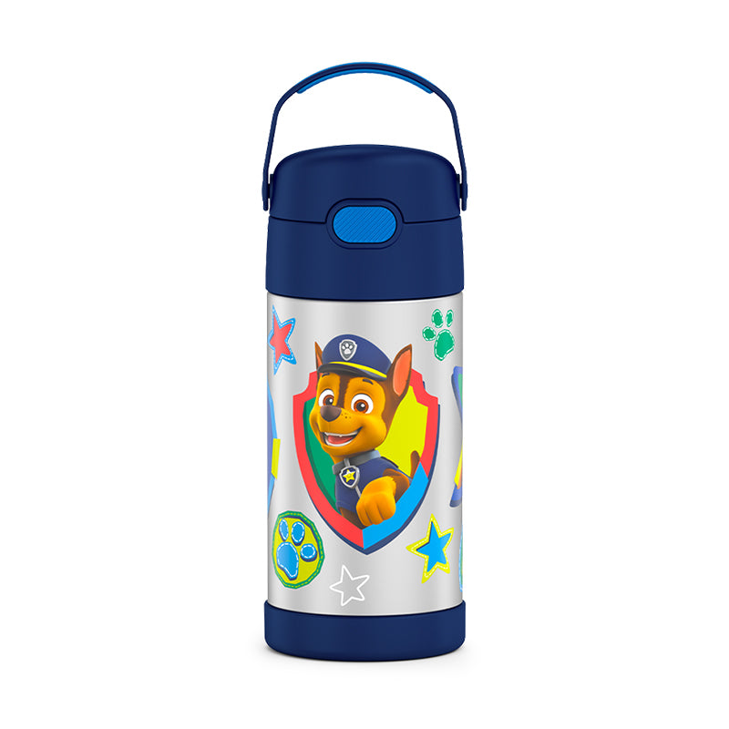 Thermos 12oz Funtainer with Straw: Paw Patrol Chase