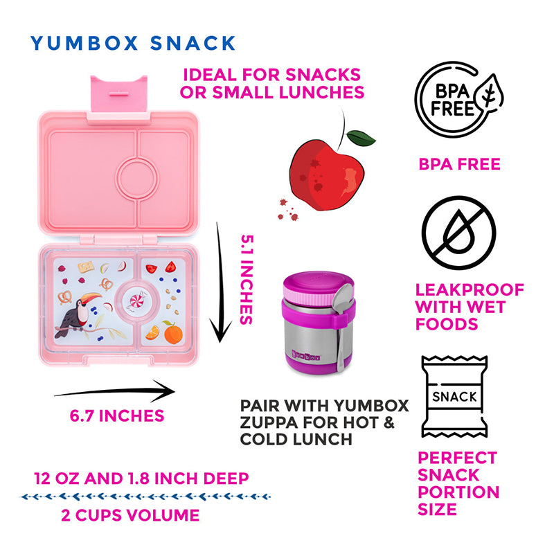 Niche Babies - Because Appetites come in ALL Shapes in Sizes Yumboxes are  specially catered to each and everyone needs n desires! We have Yumbox  Minisnack: SGD35 Yumbox Original: SGD45 Yumbox Panino