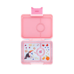 Snack Box Container Kids Lunch So-Mine Snack In The Box - Pink Llama - 12oz