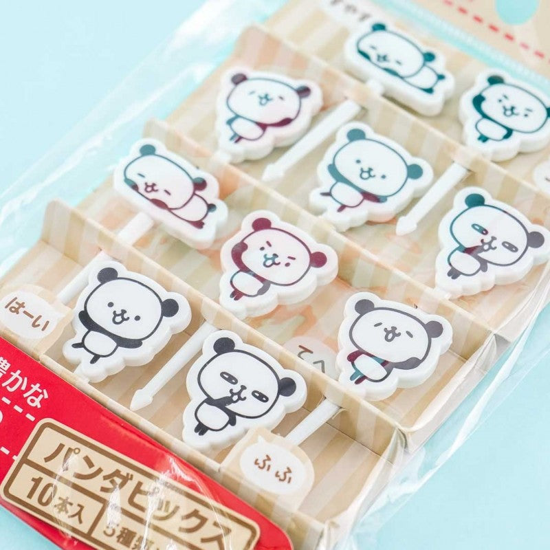Nippan Panda Bear Food Picks