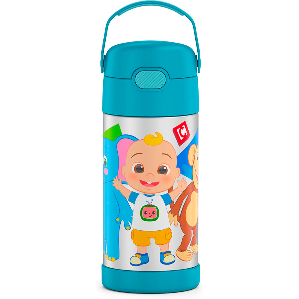Thermos 12oz FUNtainer Straw Bottle: Cocomelon