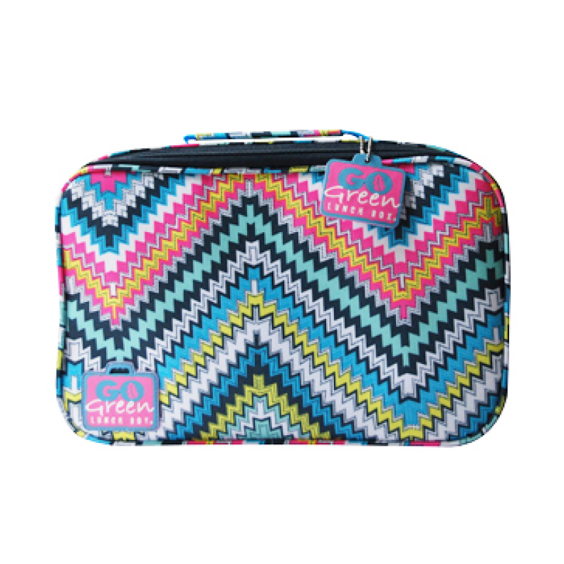 Go Green Insulated Carrying Case: Zoe's Zig Zag